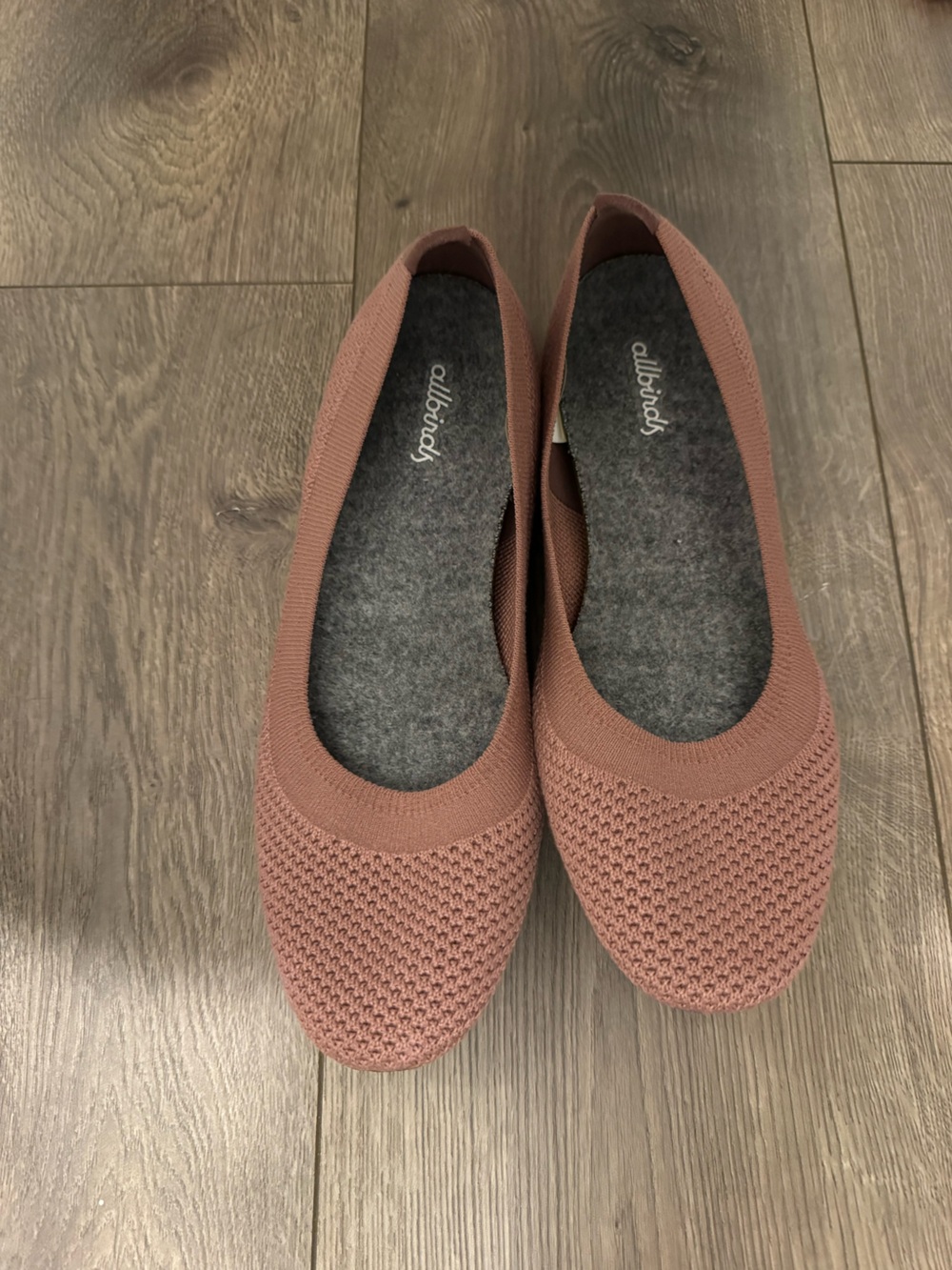Allbirds Women’s Dusty Rose Knit Slip-On Flats